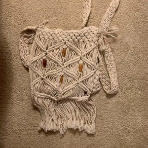 Cotton Macrame shoulder bag